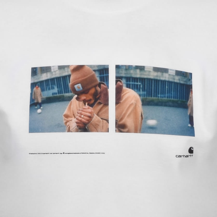 Alternative Image for ProductCarhartt Backyard Short Sleeve T Shirt White3